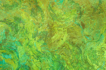 Beautiful, abstract, bright, colored surface of the plaster wall as a background and texture. Possible to use as a stylized surface with space for text