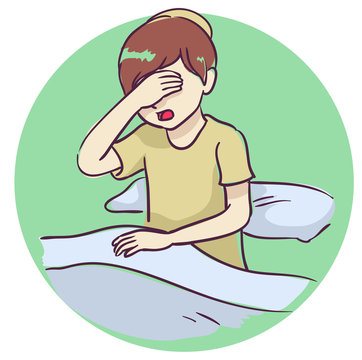 Kid Boy Shema Yisrael Bed Illustration