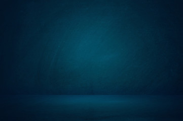 dark blue studio room background