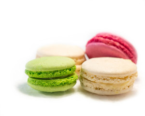 Different color macaroons