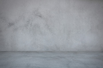 gray cement wall and studio room background