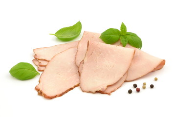 szynka pieczona w plastrach