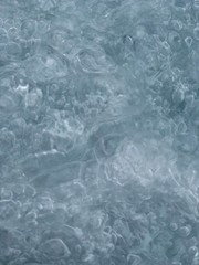 ice on water