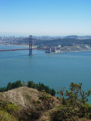 Golden Gate Bridge in San Francisco in San Francisco