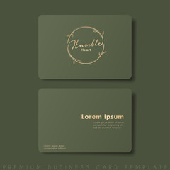 Corporate Logo Design and Business Card Template : Vector Illustration
