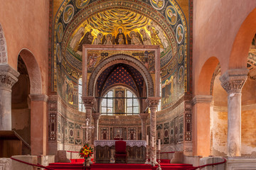 Euphrasiusbasilika in Porec in Kroatien