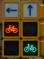 Semáforo para bicicletas