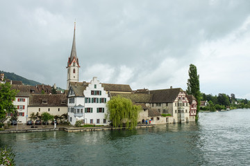 a small village on the lake in Bavaria on Lake Constance