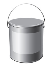 bucket of paint