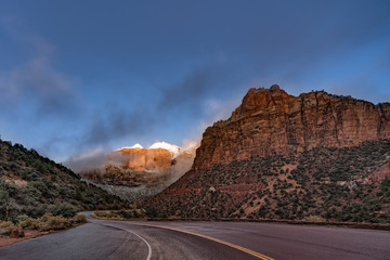 ZION NATIONAL PARK ROAD TO ZION