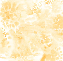 Soft yellow watercolor texture Hand painted watercolor background