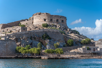 Ehemalige Festung auf der Insel Spinalonga auf Kreta
