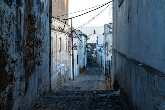 Empty Suburban Street