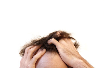 Haare raufen