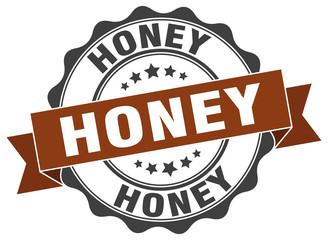 honey stamp. sign. seal