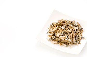 小魚とアーモンドのお菓子