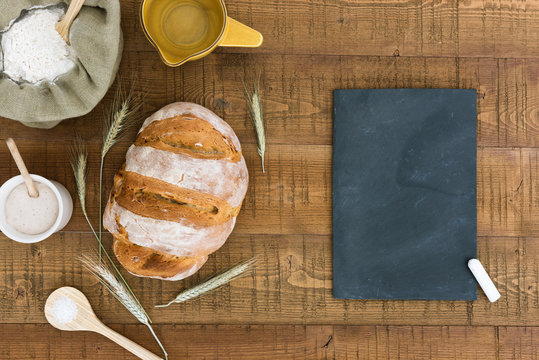 Homemade sourdough bread