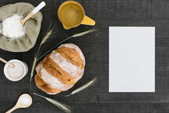 Homemade sourdough bread