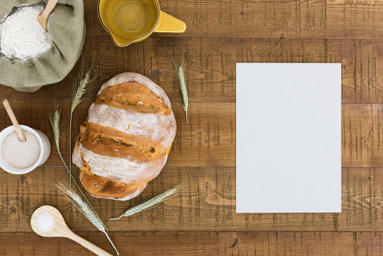 Homemade sourdough bread