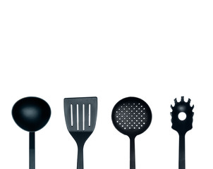 Potato masher on white background isolation, top view