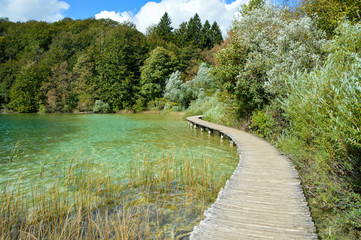 Fototapeta na wymiar Plitvicer Lakes, Croatia