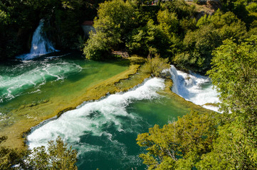 Obraz premium Park Narodowy Krka, Chorwacja