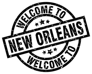 welcome to New Orleans black stamp