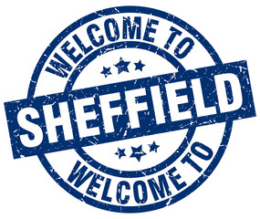 welcome to Sheffield blue stamp