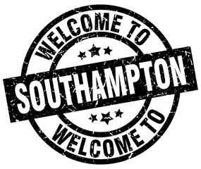 welcome to Southampton black stamp