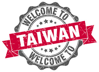 Taiwan round ribbon seal