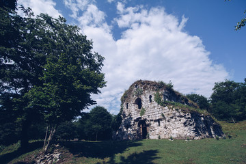ancient stone Christian church