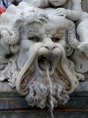 Naklejka premium Fuente de Neptuno, Plaza Navona, Roma.