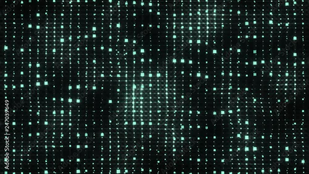 Wall mural beautiful abstract background with falling sparkling particles