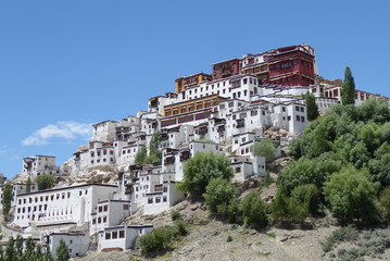 Buddhist monastery of Thikse in Ladakh