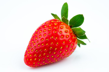 ripe red  strawberry