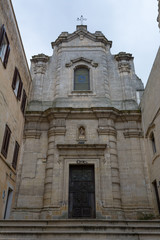 Fototapeta na wymiar Little Church of St. Lucia in the Old City of Matera
