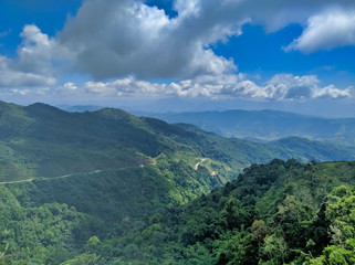 Fototapeta na wymiar view of mountains, Laos