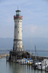 Leuchtturm in Lindau am Bodensee
