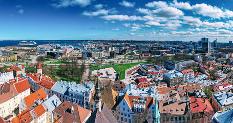 Old Tallinn panorama