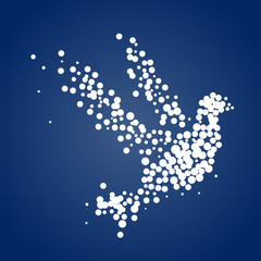 Grafik friedenstaube