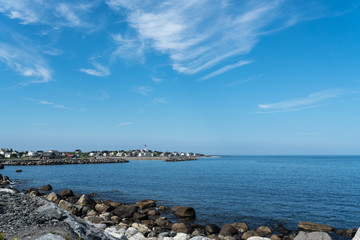 Alnes auf der Insel Godøya bei Ålesund