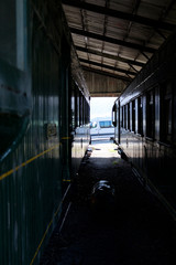 Kingston Flyer heritage railway , near Queenstown, South Island, New Zealand