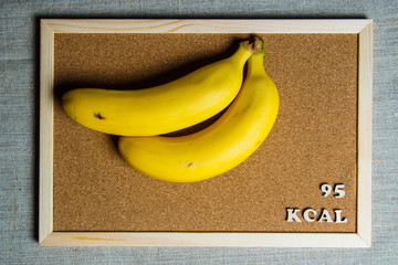 calorie foods banana 95 kcal 100 grams diet