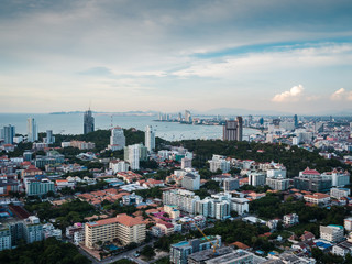 Beautiful skyline of Pattaya, Thailand