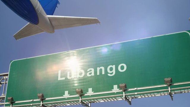 Airplane Take off Lubango