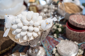 Wedding table decoration