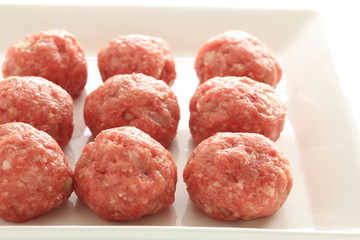 prepared meat ball