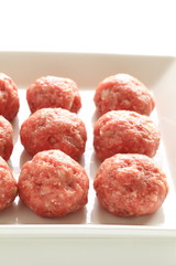 prepared meat ball