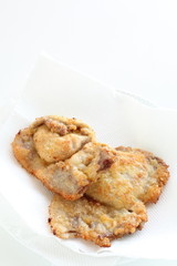 deep fried pork for asian food image
