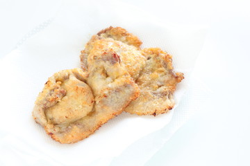 deep fried pork for asian food image